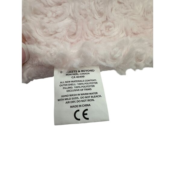 Blankets and Beyond Swirled Lovey Soother Security Blanket Puppy Dog Pink Soft‎ - Picture 5 of 6